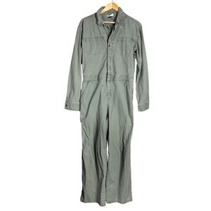 Universal Thread Womens Olive Green Utility Boiler Suit Jumpsuit Size 6 artsy